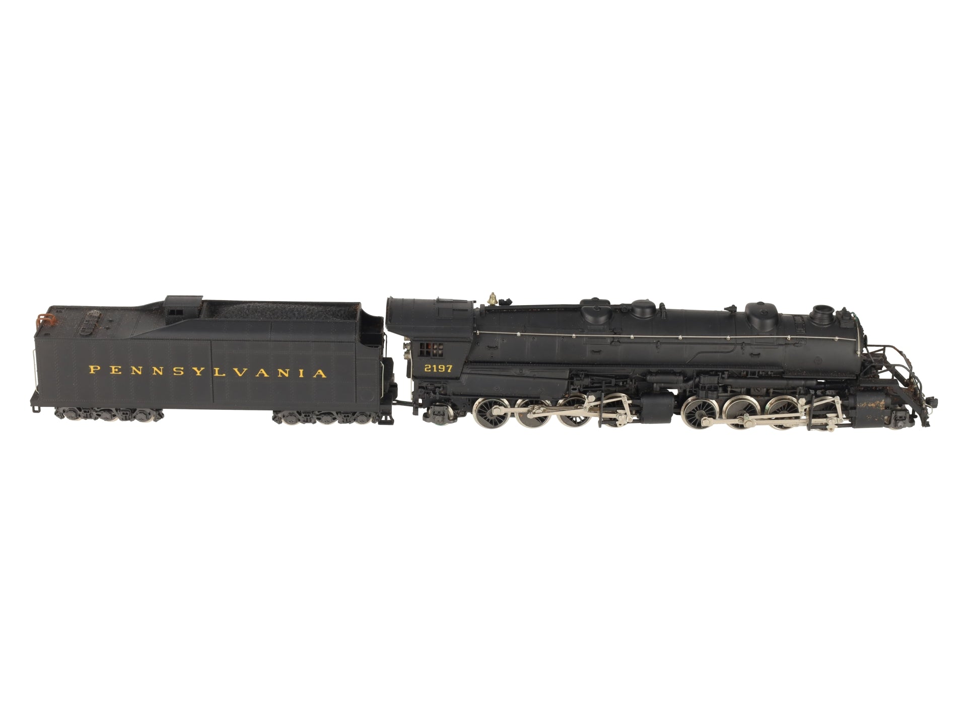 AHM 2197 HO Pennsylvania 2-8-8-2 Mallet Steam Engine & Tender #2197 VG