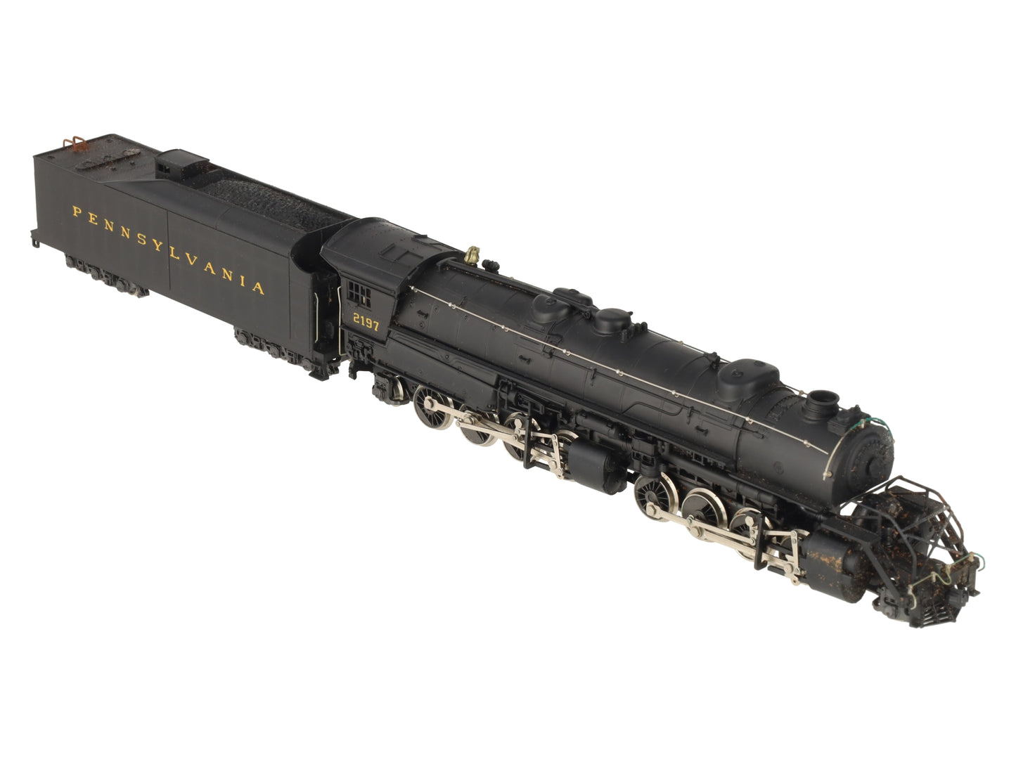 AHM 2197 HO Pennsylvania 2-8-8-2 Mallet Steam Engine & Tender #2197 VG