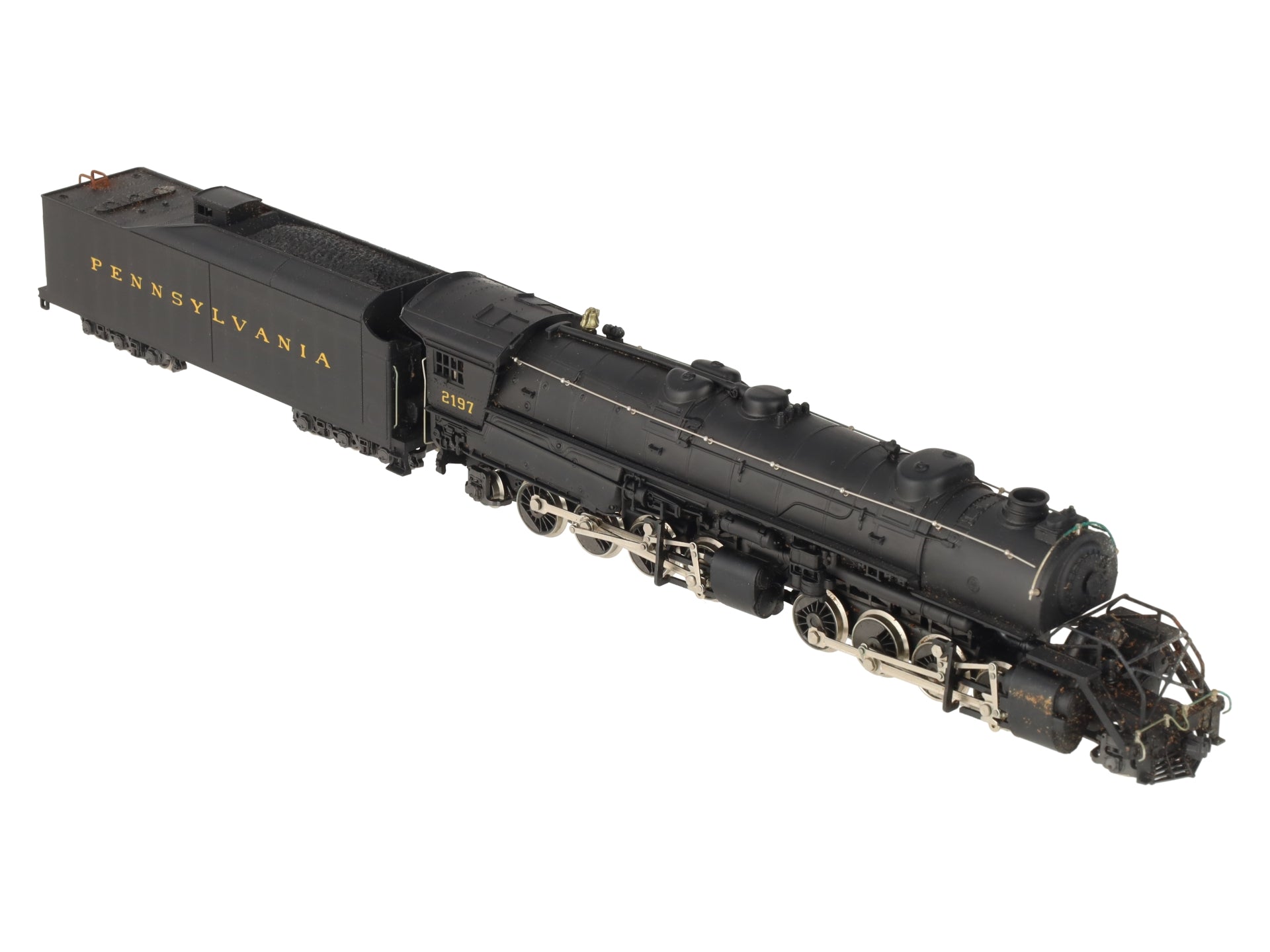 AHM 2197 HO Pennsylvania 2-8-8-2 Mallet Steam Engine & Tender #2197 VG
