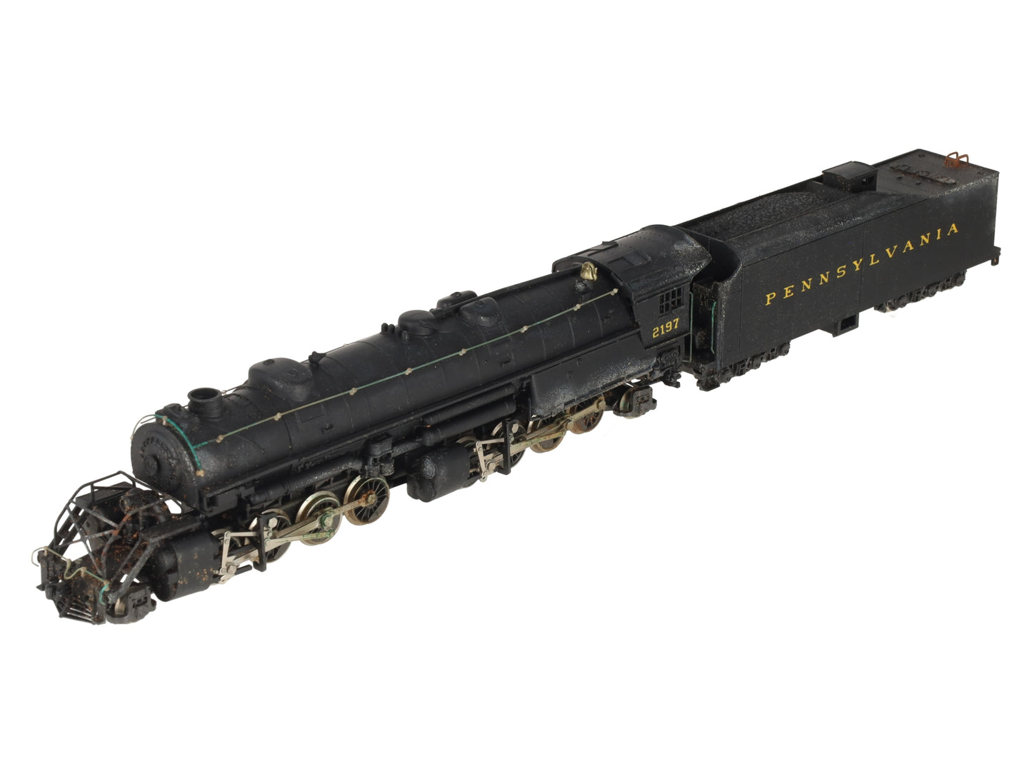 AHM 2197 HO Pennsylvania 2-8-8-2 Mallet Steam Engine & Tender #2197 VG