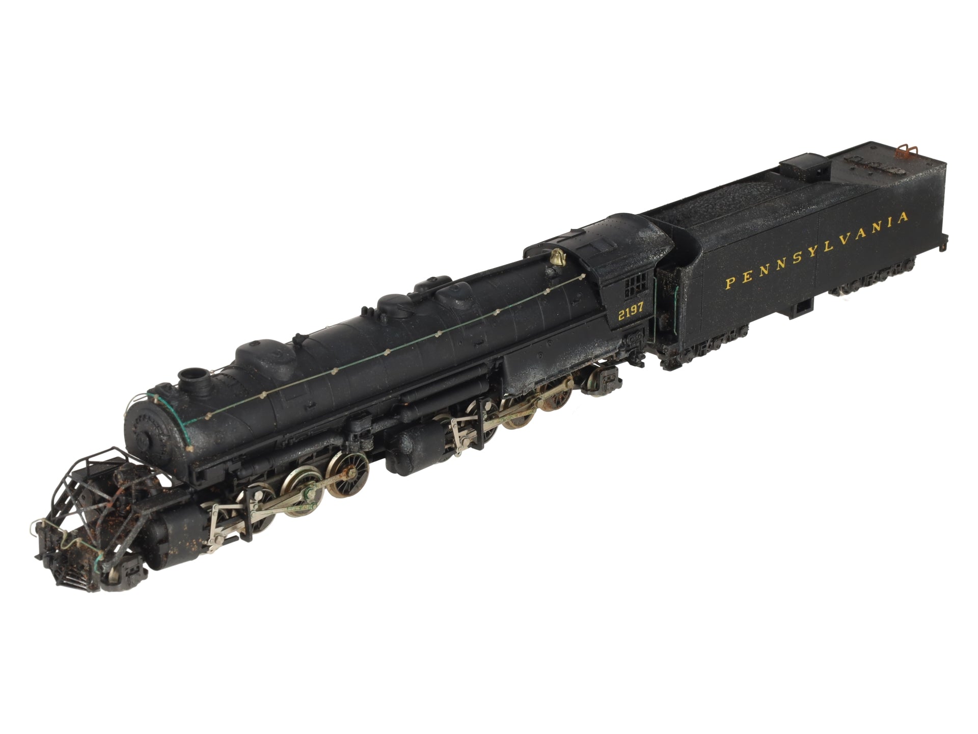AHM 2197 HO Pennsylvania 2-8-8-2 Mallet Steam Engine & Tender #2197 VG