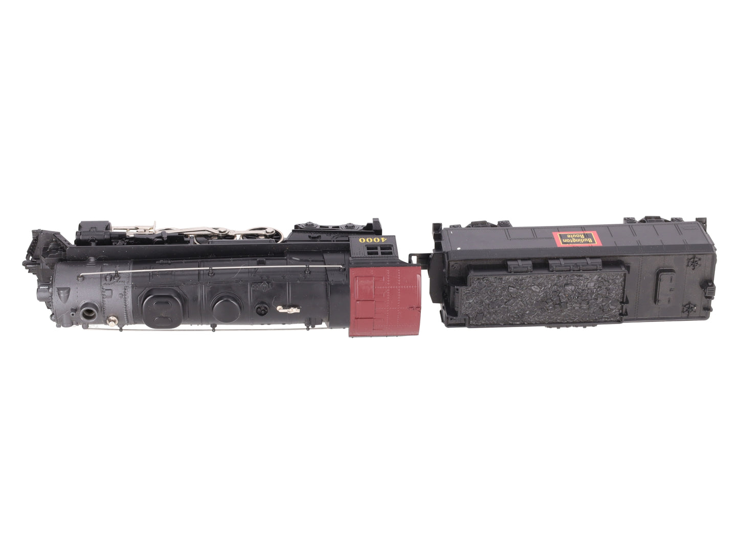 Lionel 6-28060 O NYC Burlington Route 4-6-4 Steam Locomotive w/ Tender #4000 EX/Box