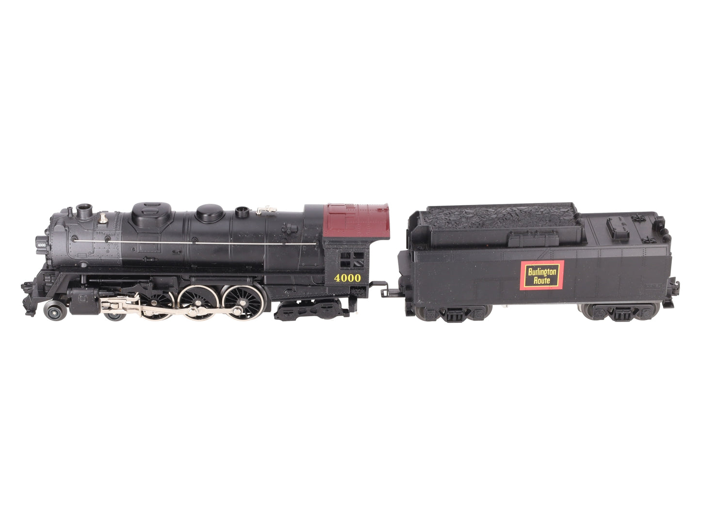 Lionel 6-28060 O NYC Burlington Route 4-6-4 Steam Locomotive w/ Tender #4000 EX/Box