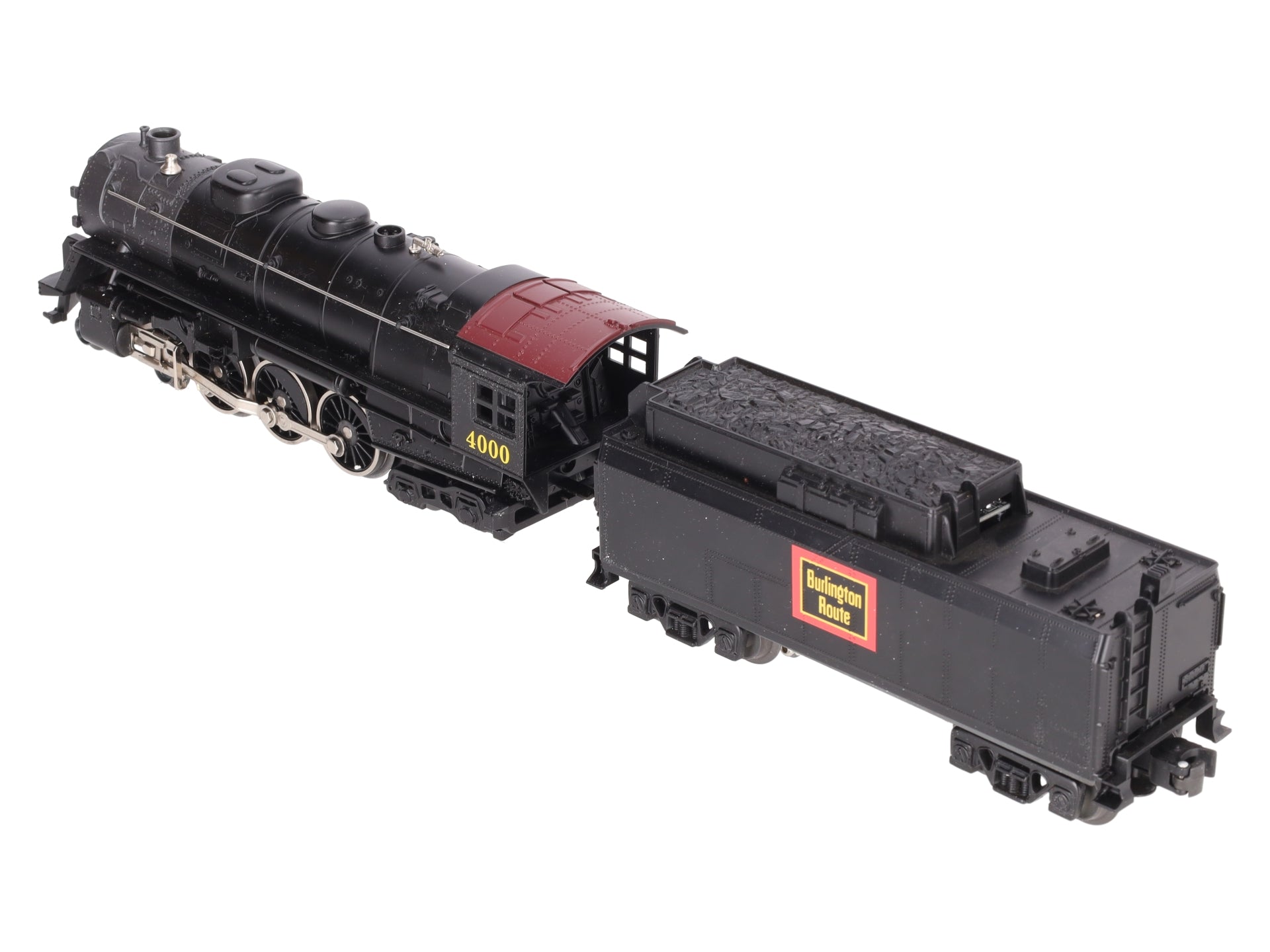 Lionel 6-28060 O NYC Burlington Route 4-6-4 Steam Locomotive w/ Tender #4000 EX/Box
