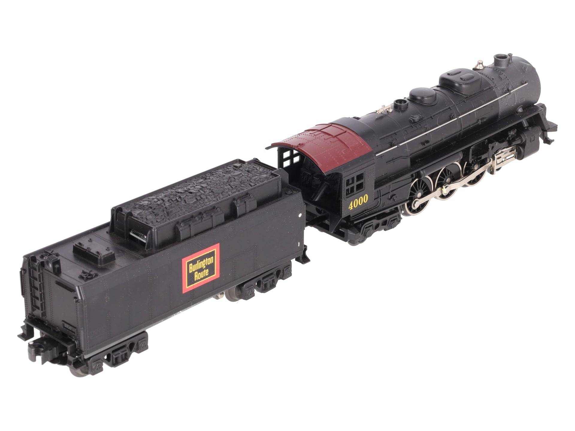 Lionel 6-28060 O NYC Burlington Route 4-6-4 Steam Locomotive w/ Tender #4000 EX/Box