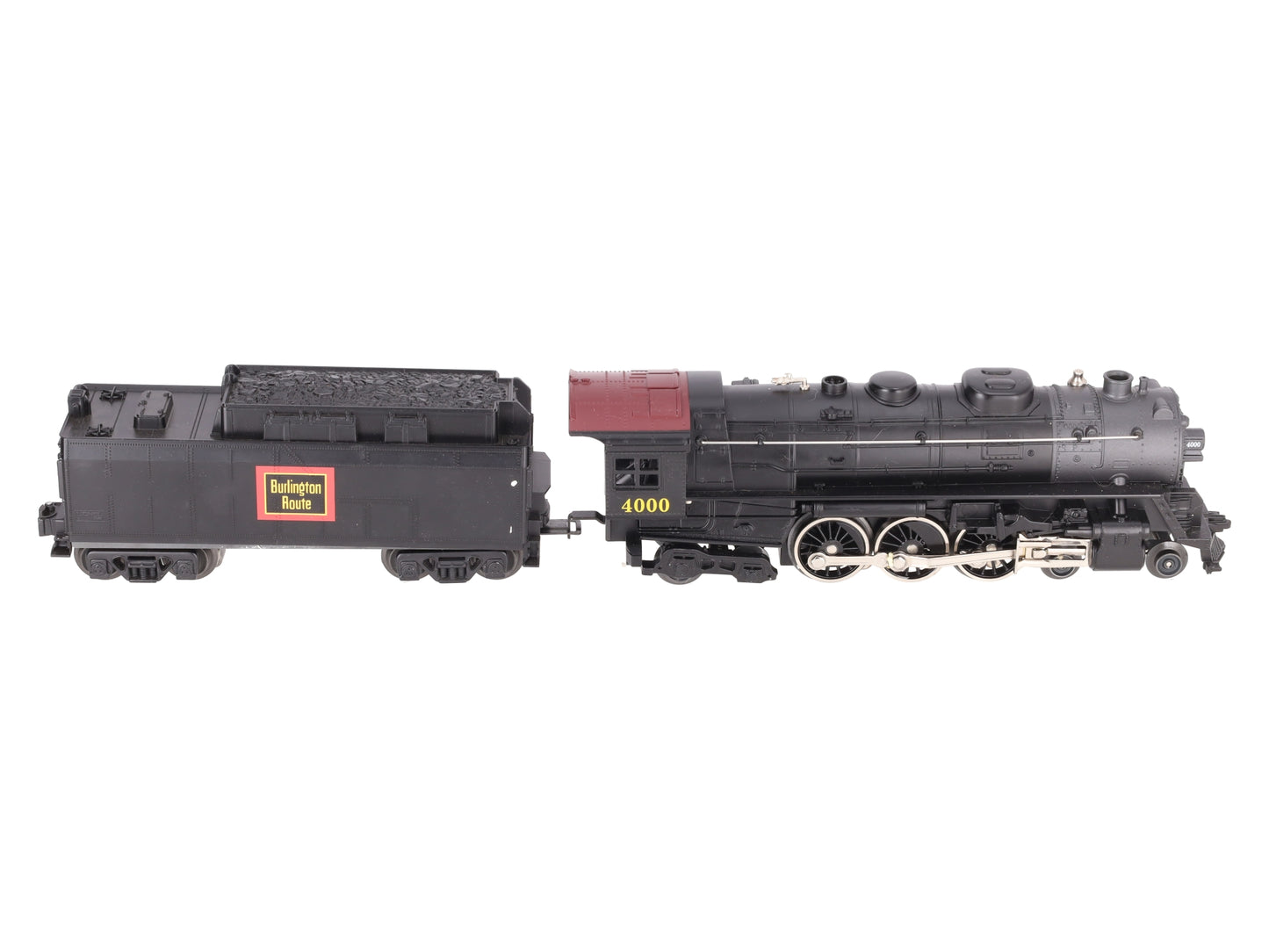 Lionel 6-28060 O NYC Burlington Route 4-6-4 Steam Locomotive w/ Tender #4000 EX/Box