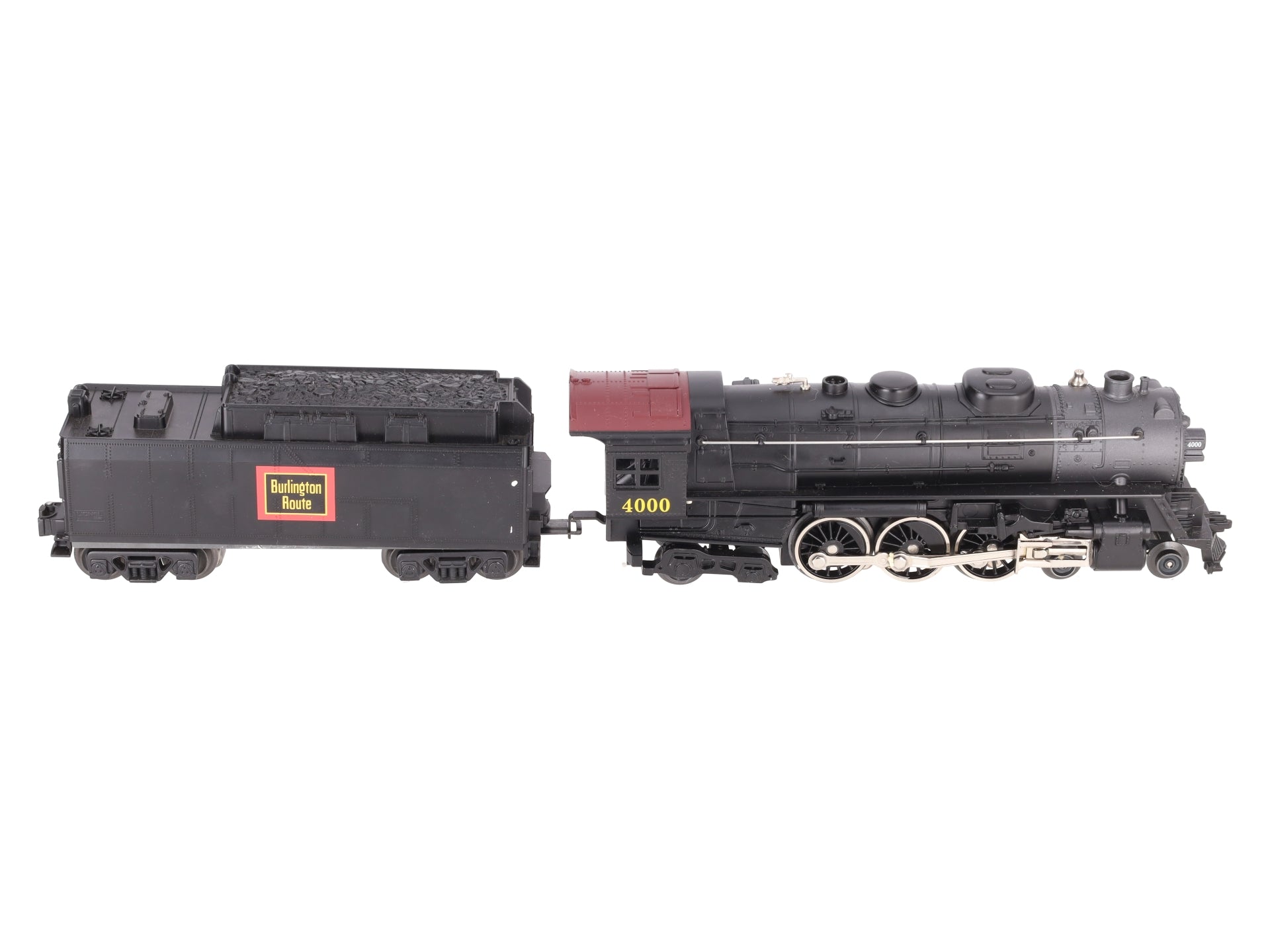 Lionel 6-28060 O NYC Burlington Route 4-6-4 Steam Locomotive w/ Tender #4000 EX/Box
