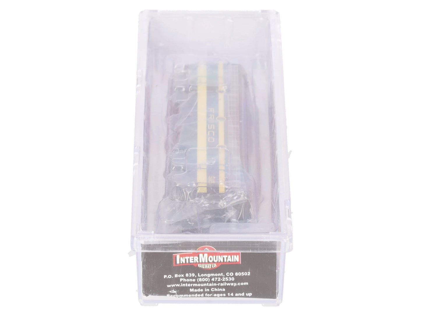 InterMountain 69745-01 N Scale Frisco B Unit Diesel Locomotive # 5125 EX/Box