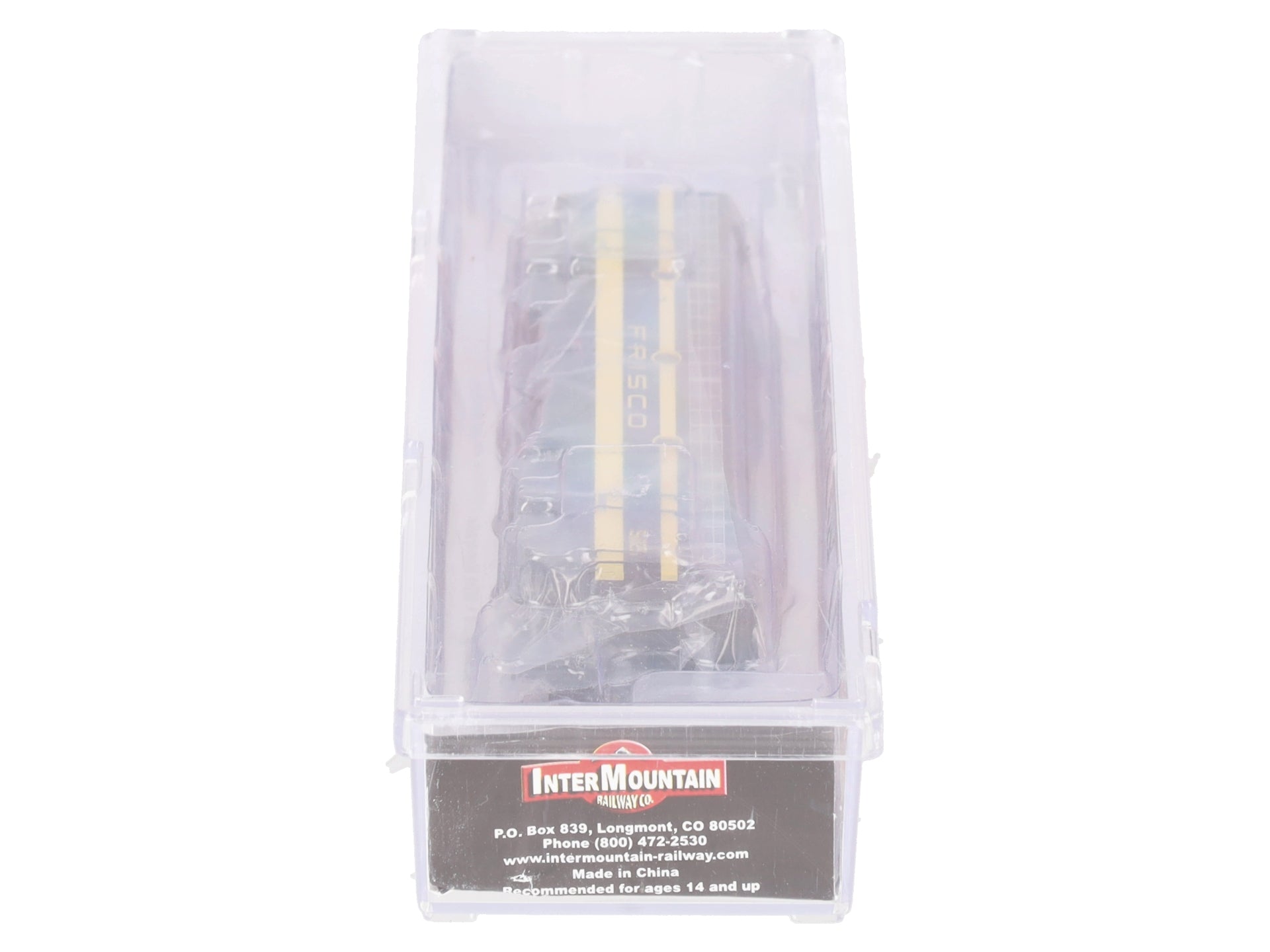 InterMountain 69745-01 N Scale Frisco B Unit Diesel Locomotive # 5125 EX/Box
