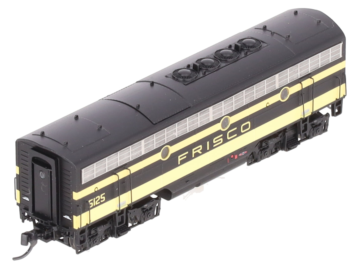 InterMountain 69745-01 N Scale Frisco B Unit Diesel Locomotive # 5125 EX/Box