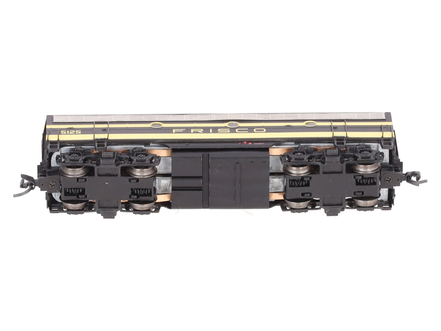 InterMountain 69745-01 N Scale Frisco B Unit Diesel Locomotive # 5125 EX/Box