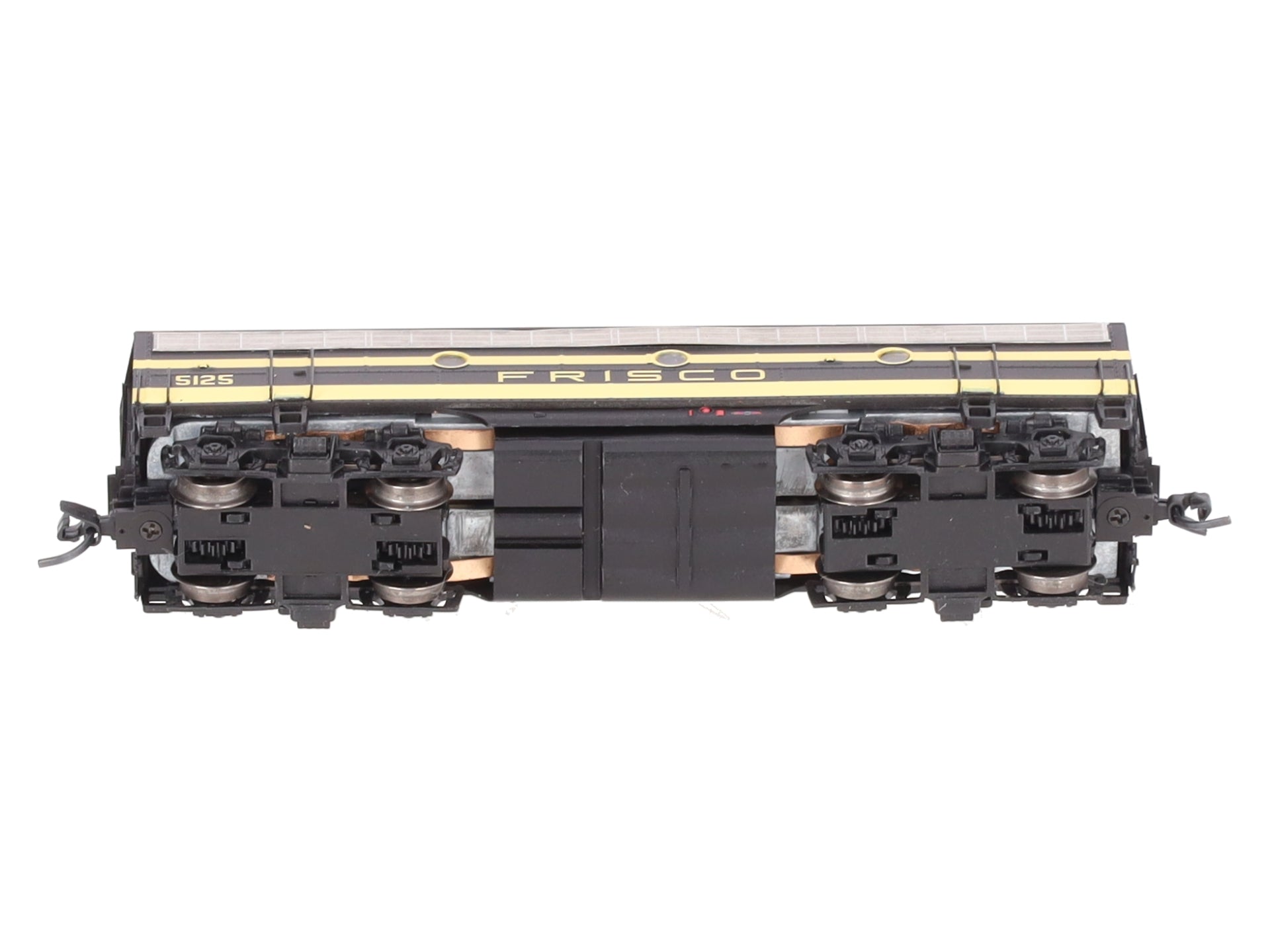 InterMountain 69745-01 N Scale Frisco B Unit Diesel Locomotive # 5125 EX/Box