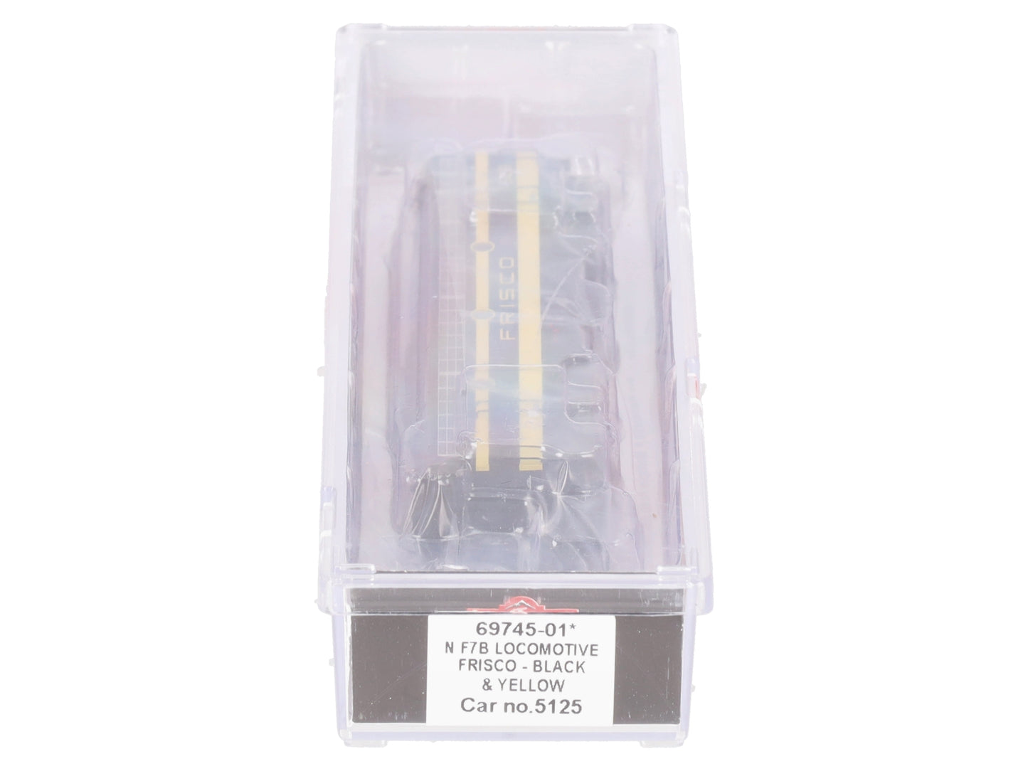 InterMountain 69745-01 N Scale Frisco B Unit Diesel Locomotive # 5125 EX/Box