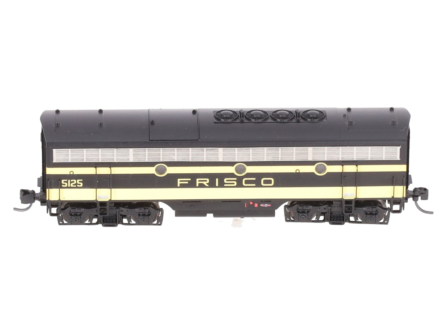 InterMountain 69745-01 N Scale Frisco B Unit Diesel Locomotive # 5125 EX/Box