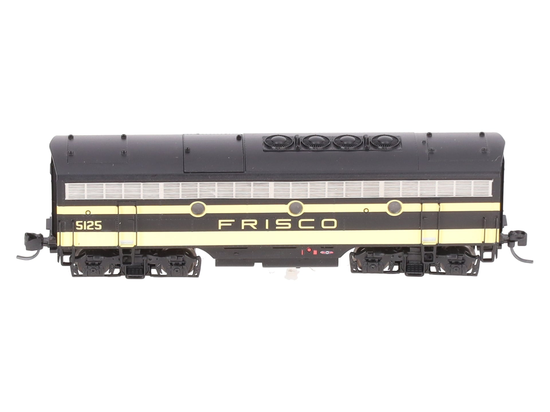 InterMountain 69745-01 N Scale Frisco B Unit Diesel Locomotive # 5125 EX/Box