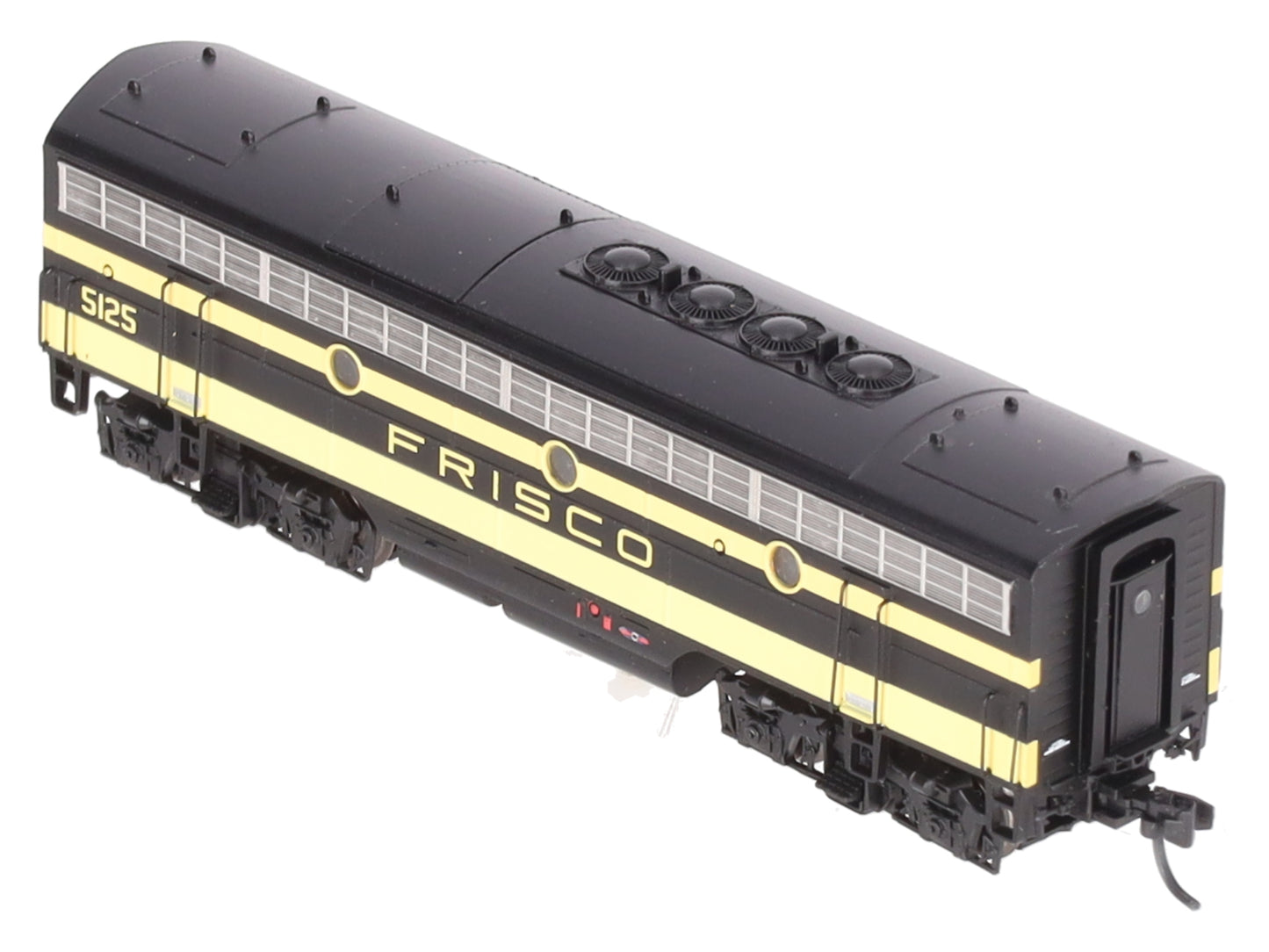 InterMountain 69745-01 N Scale Frisco B Unit Diesel Locomotive # 5125 EX/Box
