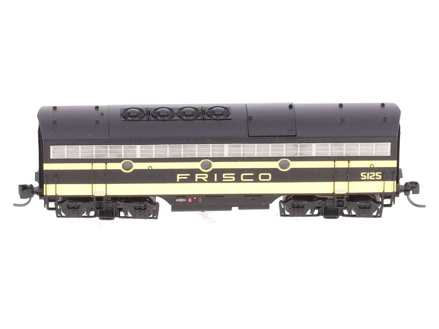 InterMountain 69745-01 N Scale Frisco B Unit Diesel Locomotive # 5125 EX/Box
