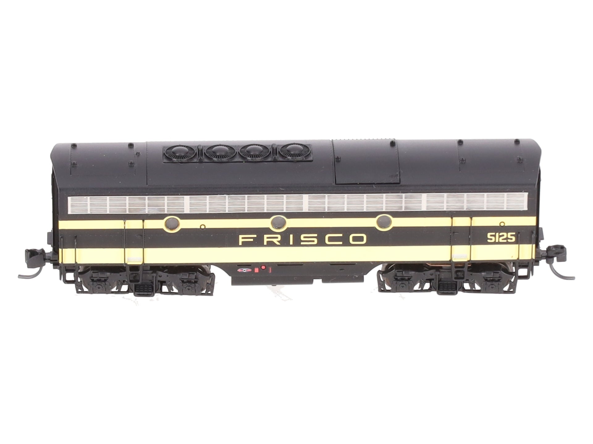 InterMountain 69745-01 N Scale Frisco B Unit Diesel Locomotive # 5125 EX/Box