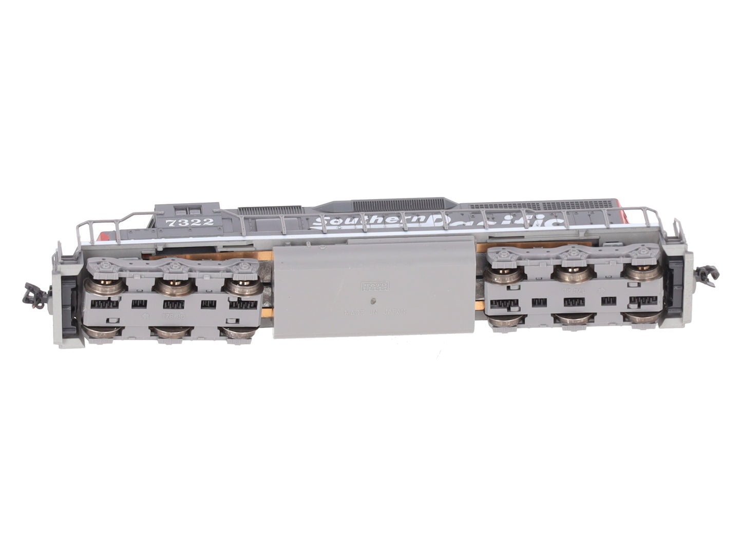 Kato 176-20V N Scale Southern Pacific SD40 Diesel Locomotive #7322 EX/Box