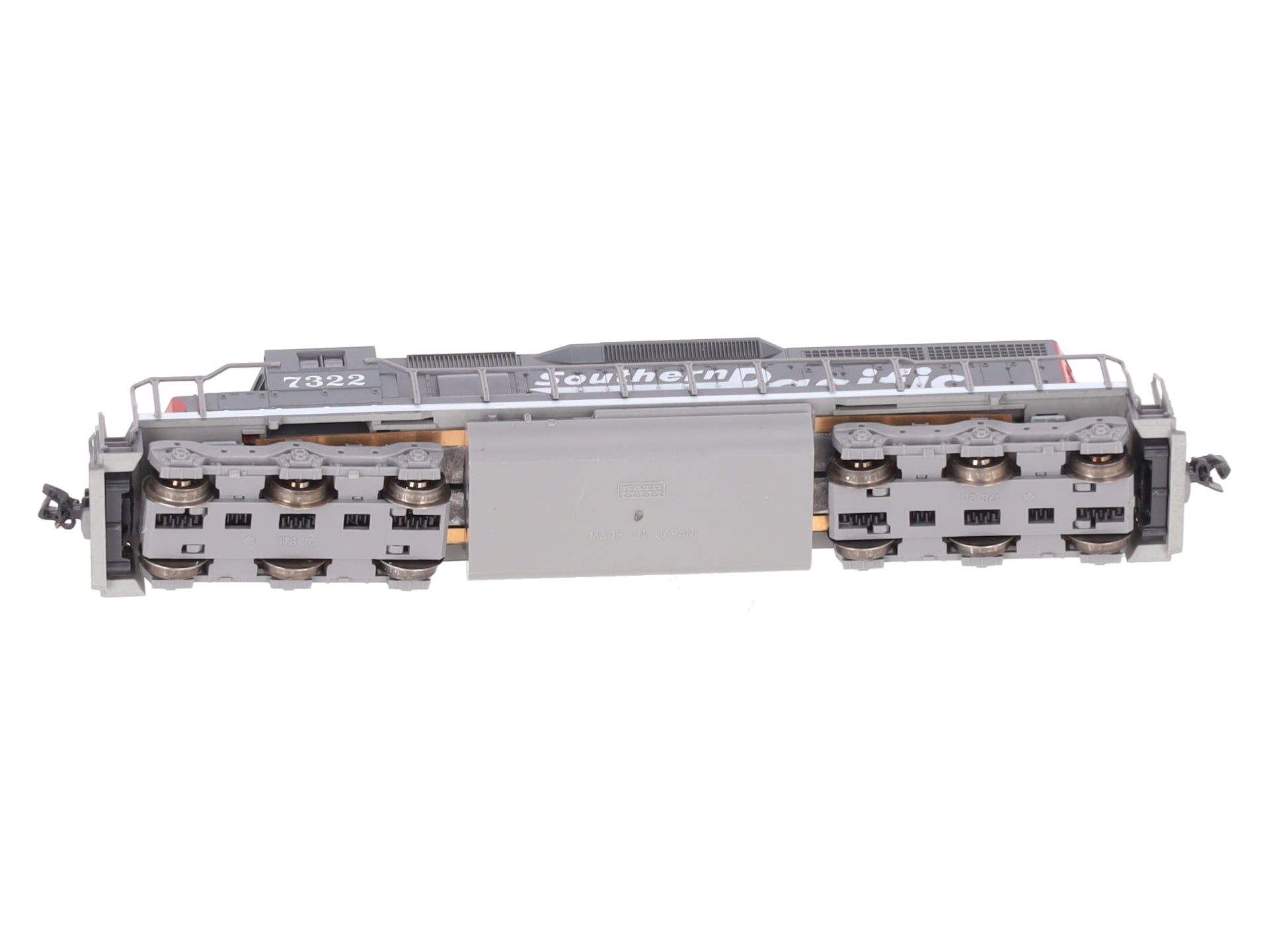 Kato 176-20V N Scale Southern Pacific SD40 Diesel Locomotive #7322 EX/Box