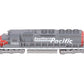 Kato 176-20V N Scale Southern Pacific SD40 Diesel Locomotive #7322 EX/Box