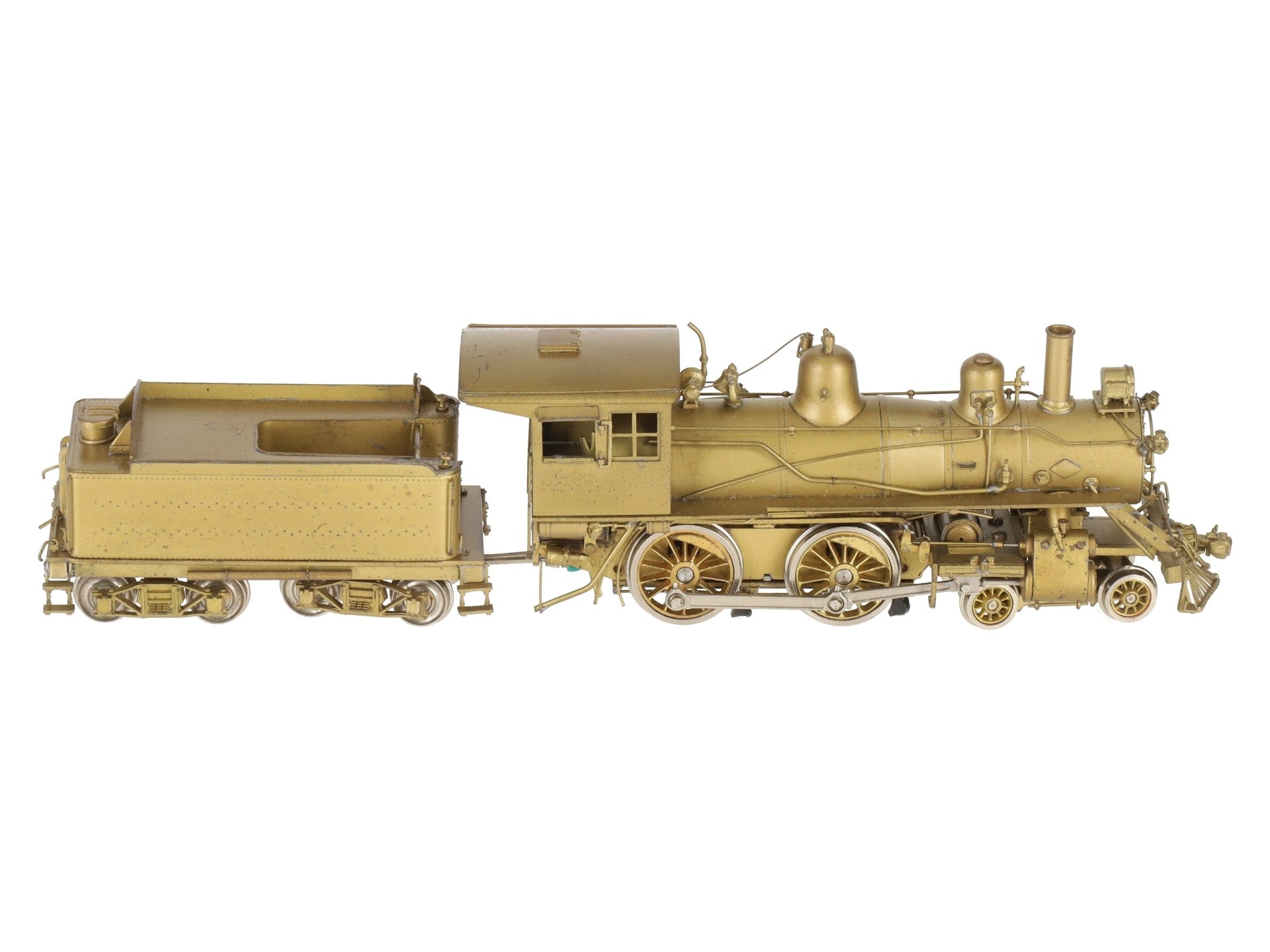 Alco Models S-121 HO Scale BRASS MA & PA 4-4-0 American Steam Loco EX/Box