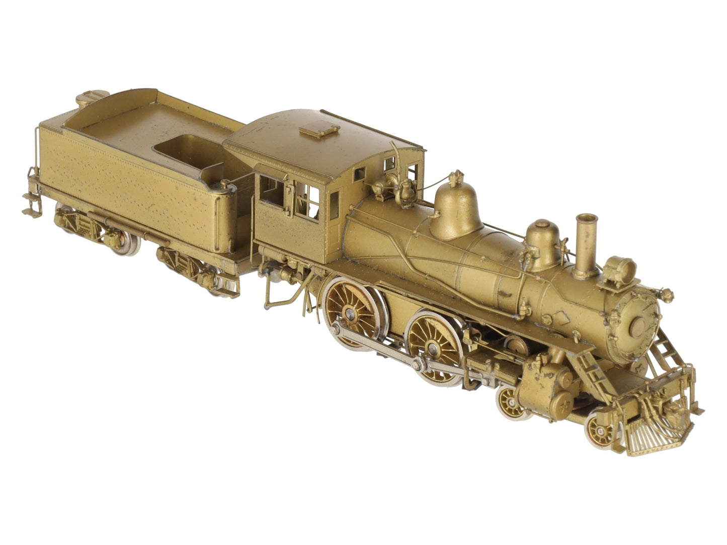 Alco Models S-121 HO Scale BRASS MA & PA 4-4-0 American Steam Loco EX/Box