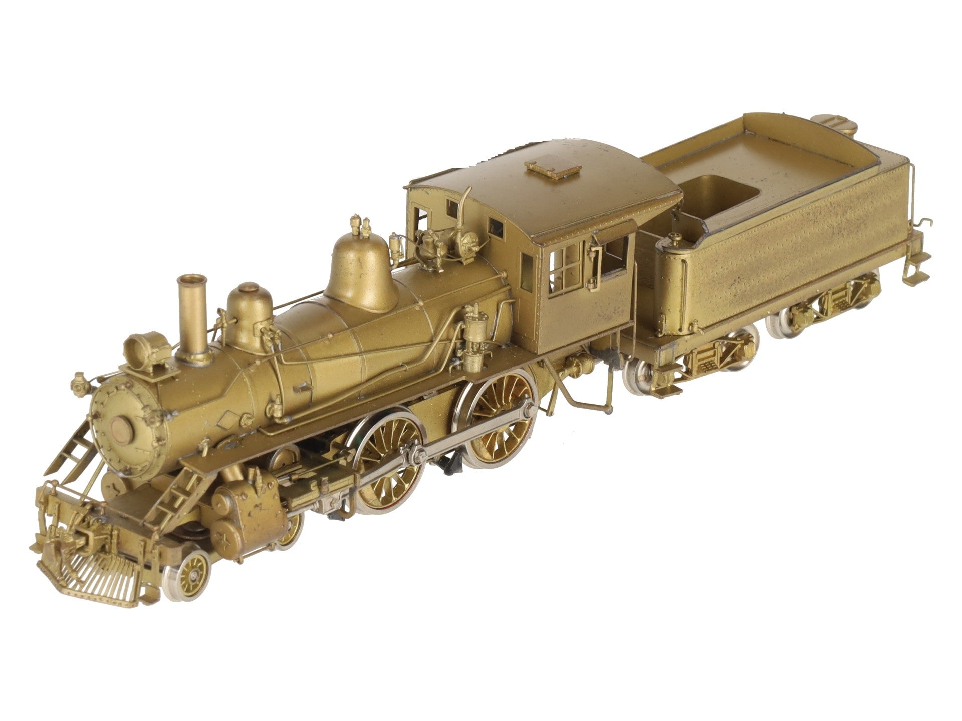 Alco Models S-121 HO Scale BRASS MA & PA 4-4-0 American Steam Loco EX/Box