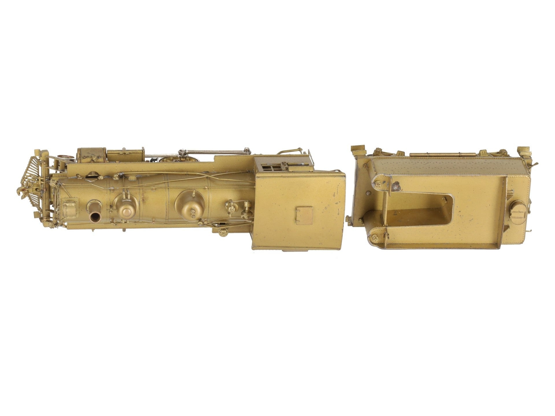 Alco Models S-121 HO Scale BRASS MA & PA 4-4-0 American Steam Loco EX/Box