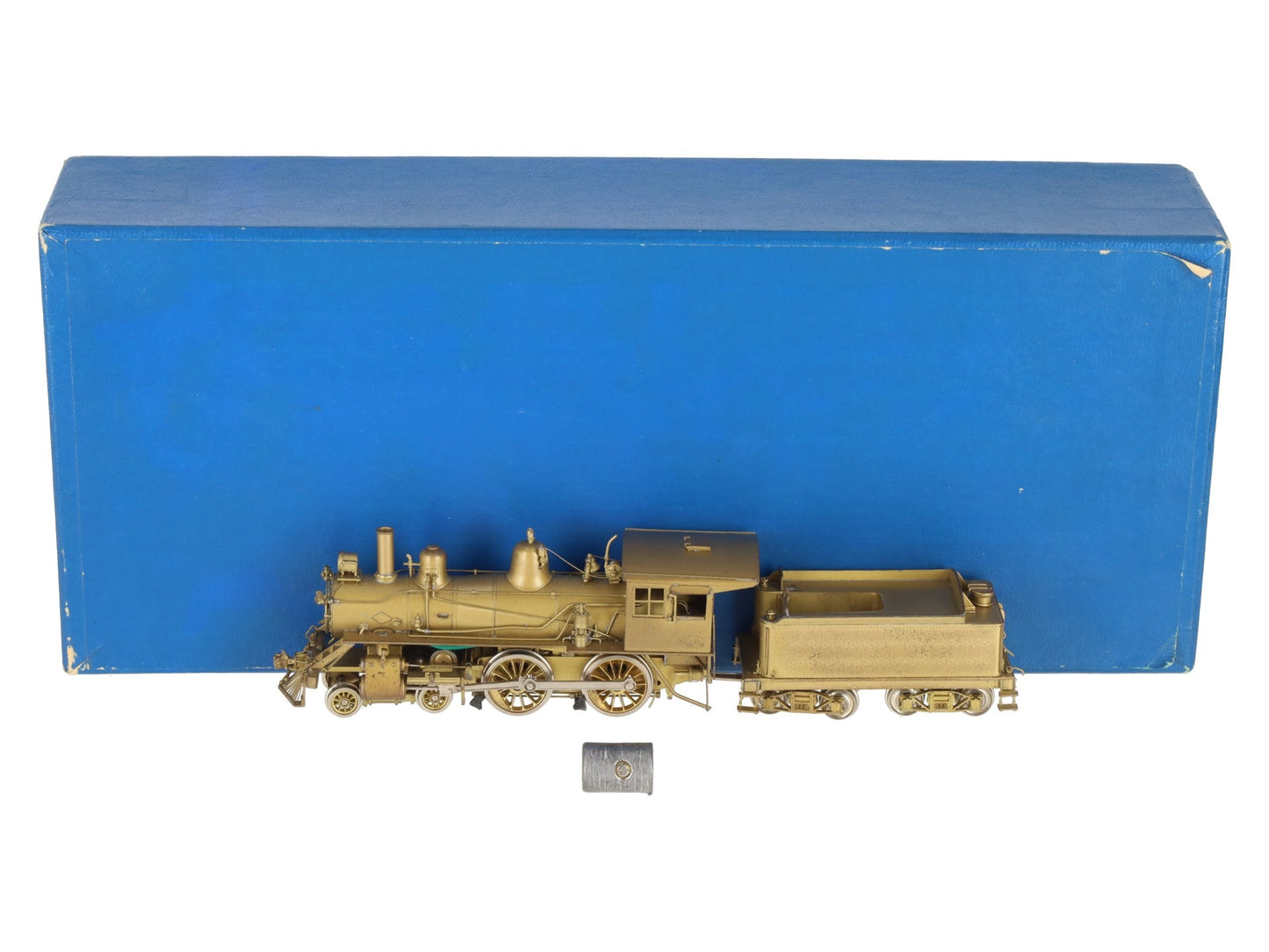 Alco Models S-121 HO Scale BRASS MA & PA 4-4-0 American Steam Loco EX/Box