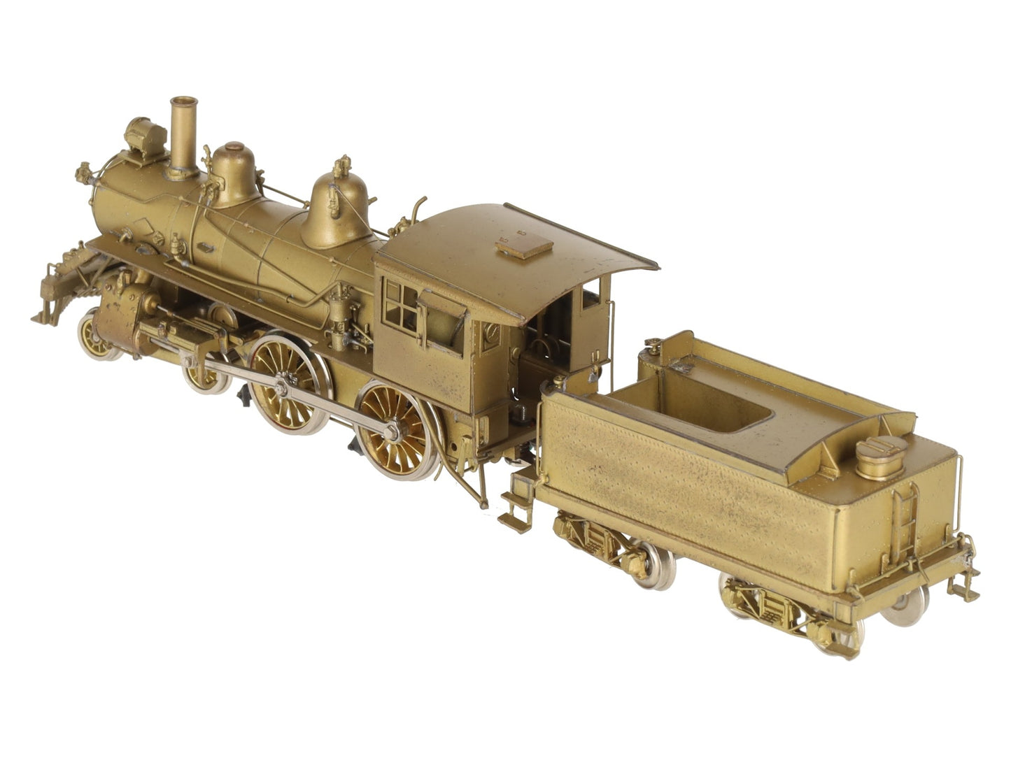 Alco Models S-121 HO Scale BRASS MA & PA 4-4-0 American Steam Loco EX/Box