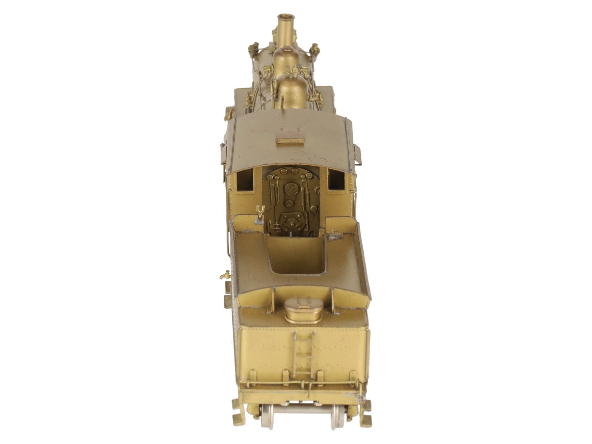 Alco Models S-121 HO Scale BRASS MA & PA 4-4-0 American Steam Loco EX/Box