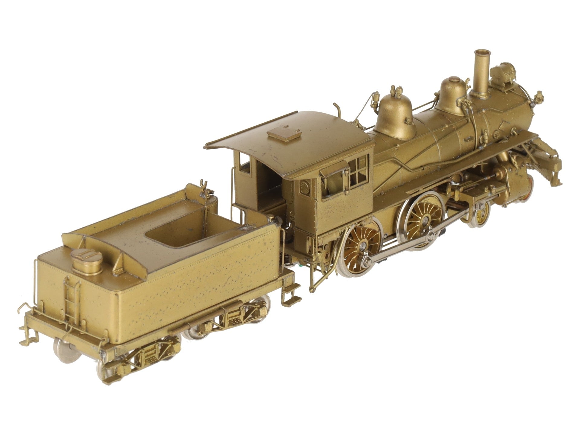 Alco Models S-121 HO Scale BRASS MA & PA 4-4-0 American Steam Loco EX/Box