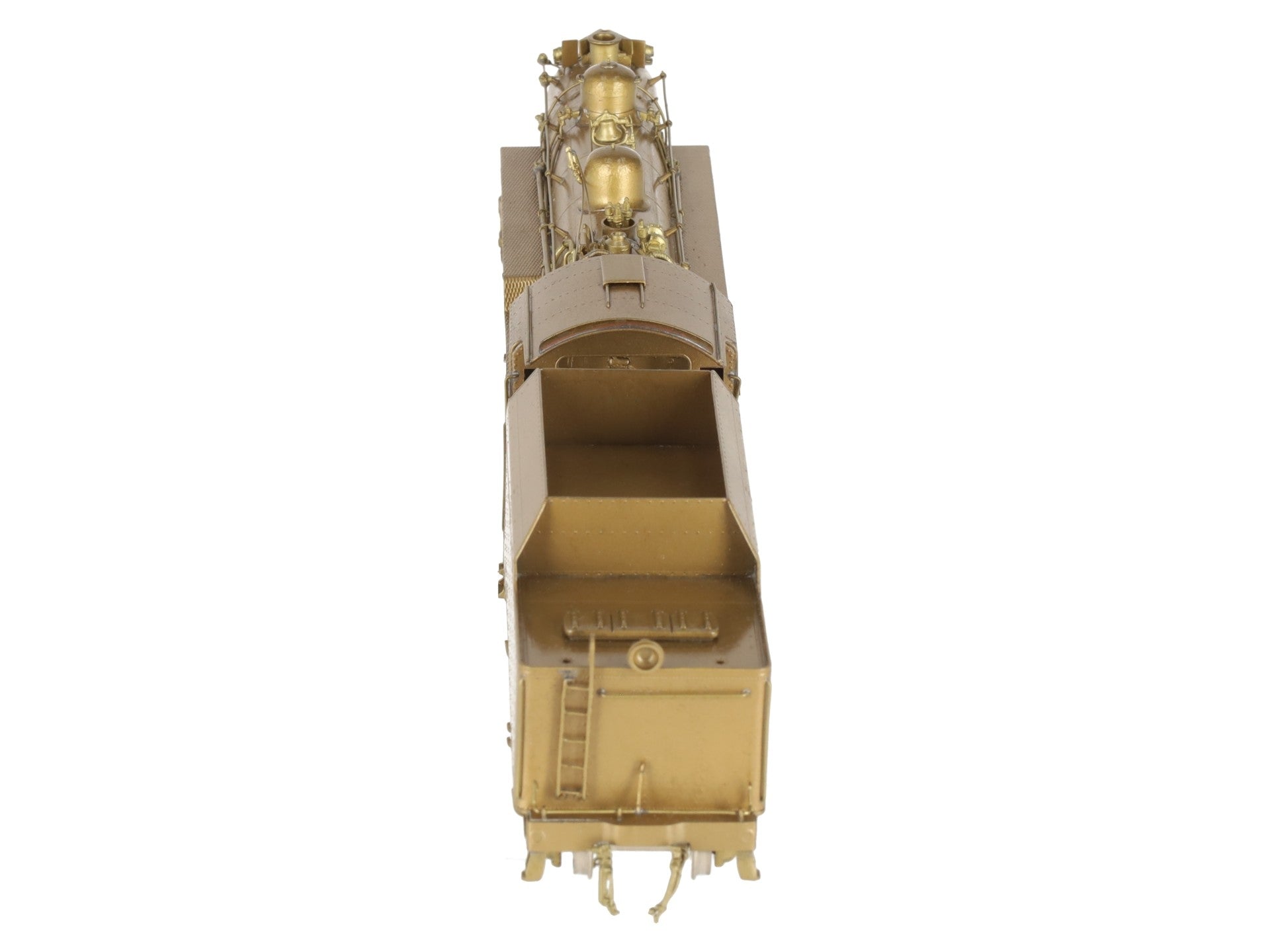 Overland OMI-1447 HO BRASS C&O F-15 4-6-2 Steam Locomotive & Tender -Unpainted LN/Box