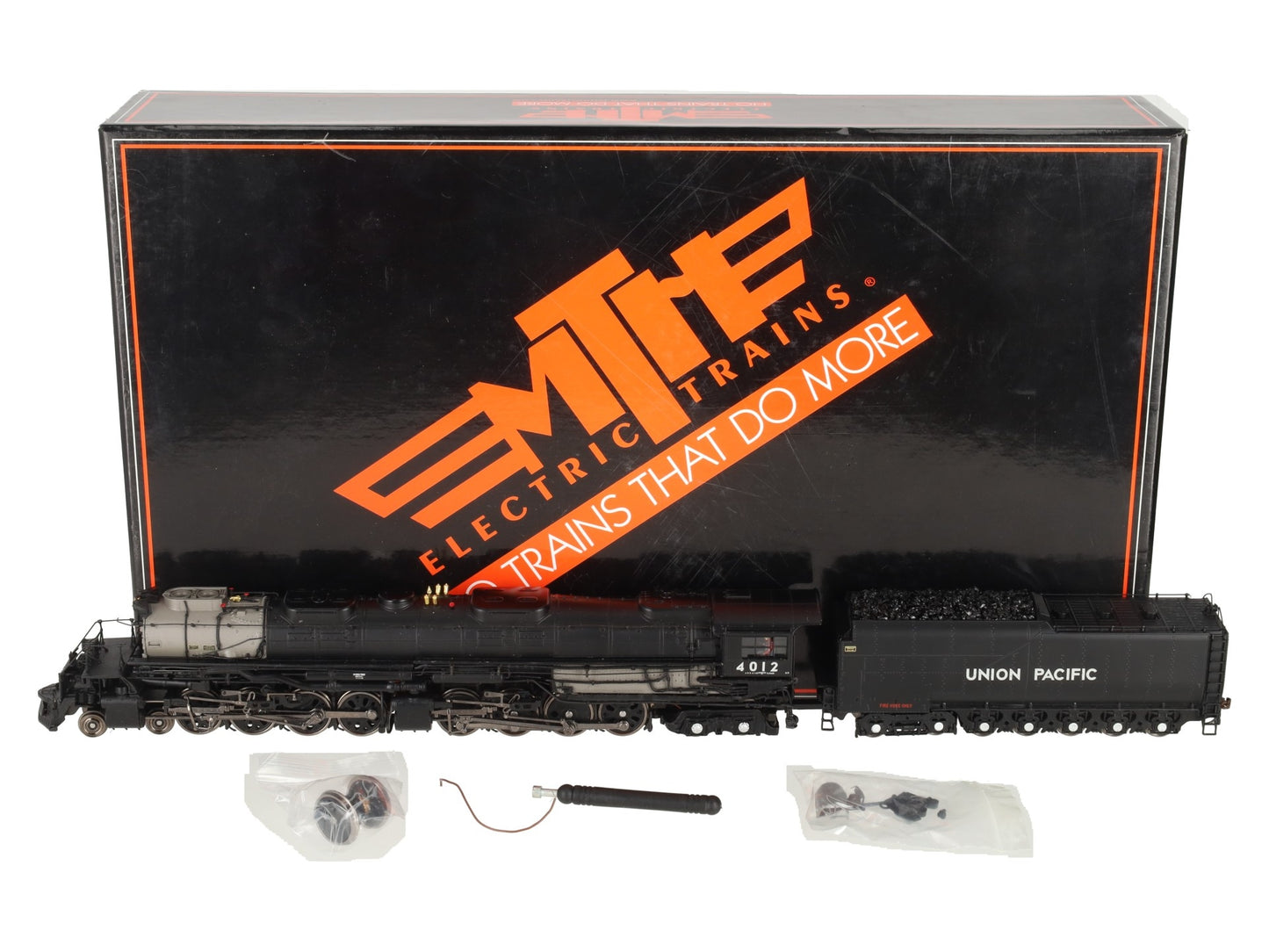 MTH 80-3190-1 HO UP 4-8-8-4 Big Boy Modified Steam Locomotive w/ PS 3.0 #4012 EX/Box
