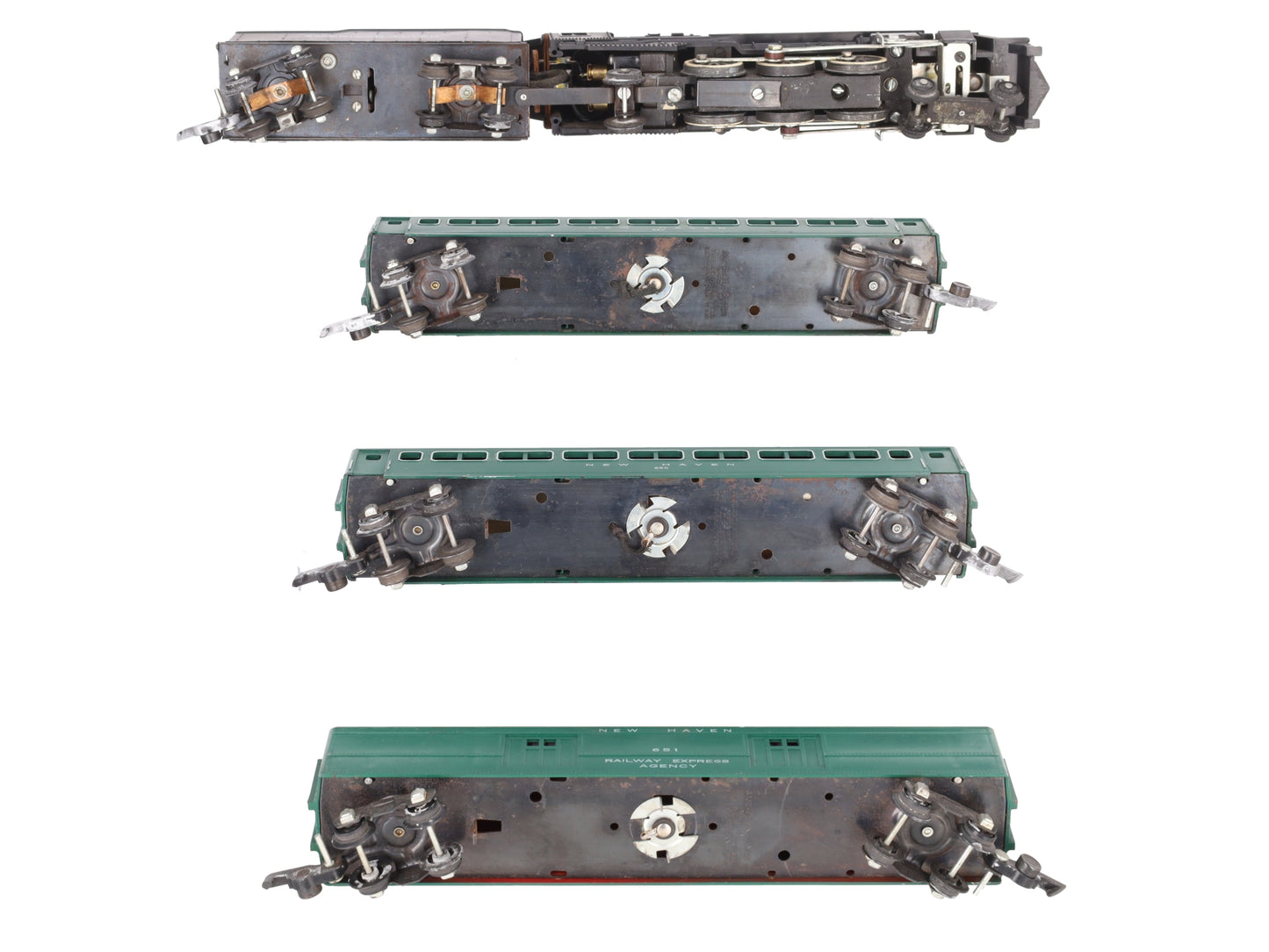 American Flyer 5103WT S Vintage Pacific Passenger Train Complete Set  VG