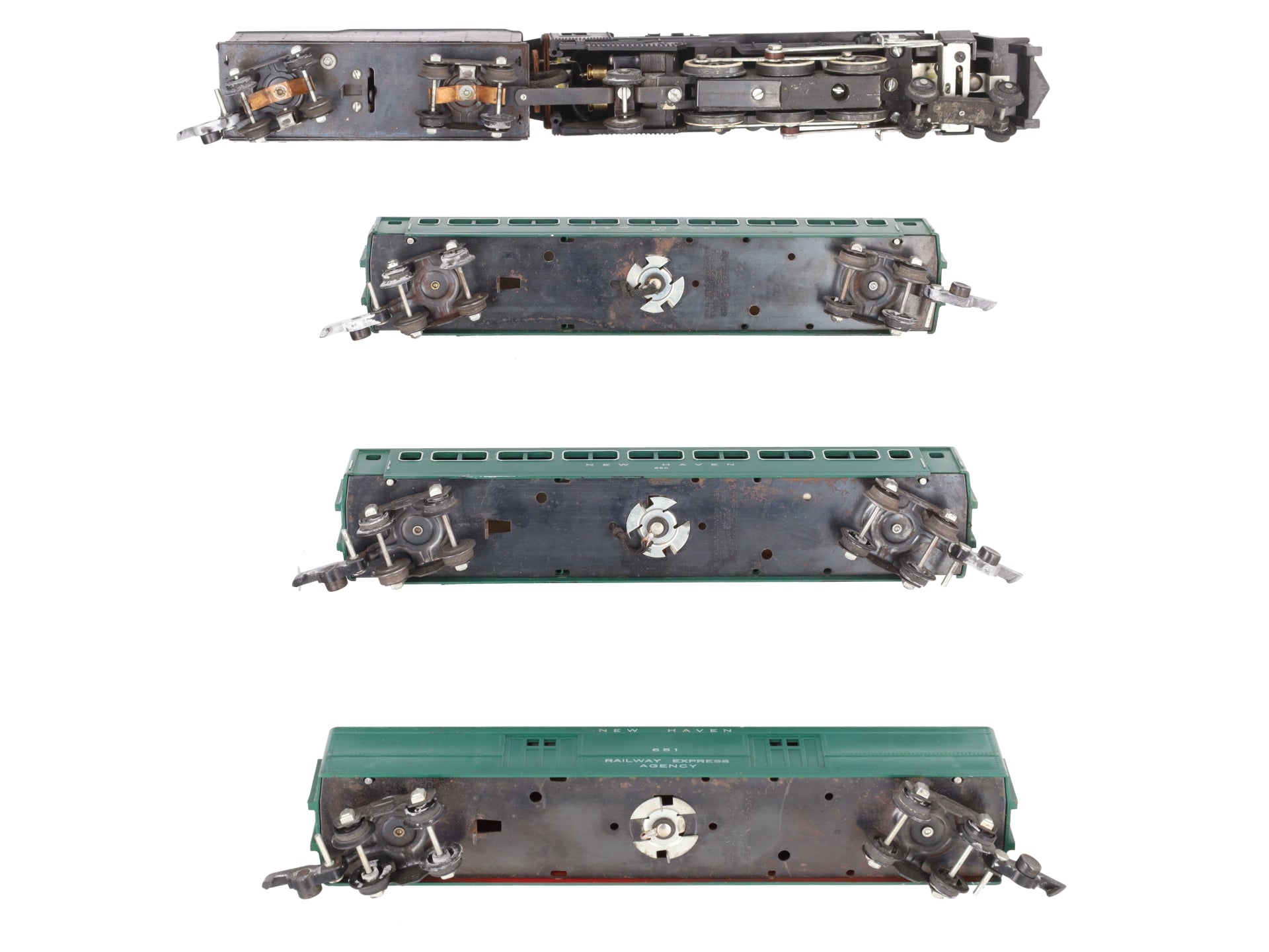 American Flyer 5103WT S Vintage Pacific Passenger Train Complete Set  VG
