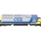 Kato 37-2706 HO CSX SD40-2 Diesel Locomotive #8204 LN/Box