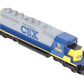 Kato 37-2706 HO CSX SD40-2 Diesel Locomotive #8204 LN/Box
