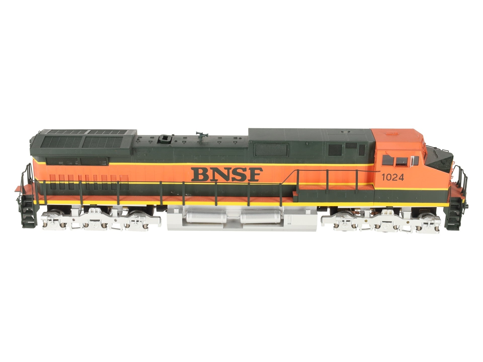 Sunset Models O BRASS BNSF GE C44-9W Diesel Locomotive #1024 - 2 Rail EX/Box