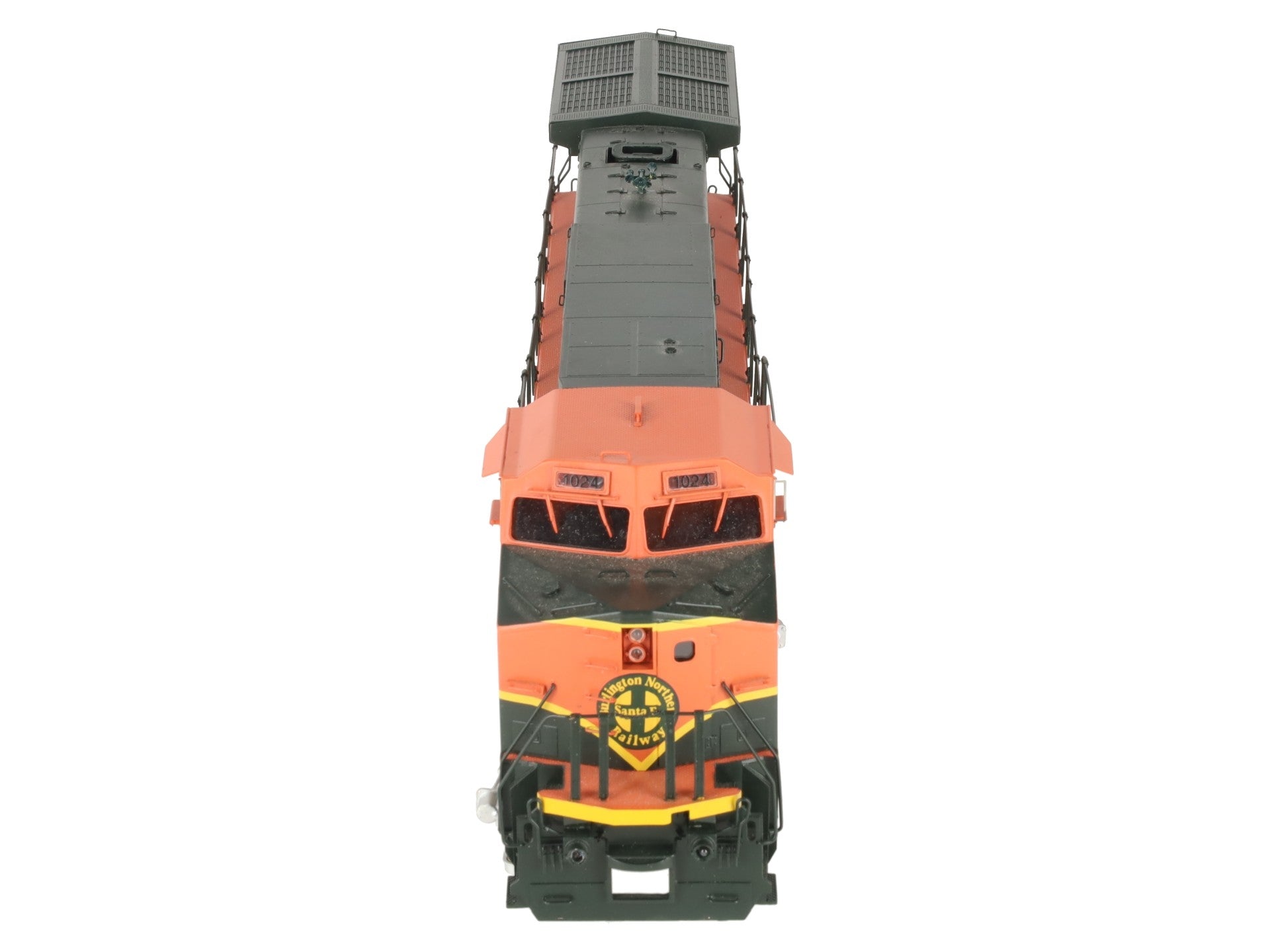 Sunset Models O BRASS BNSF GE C44-9W Diesel Locomotive #1024 - 2 Rail EX/Box