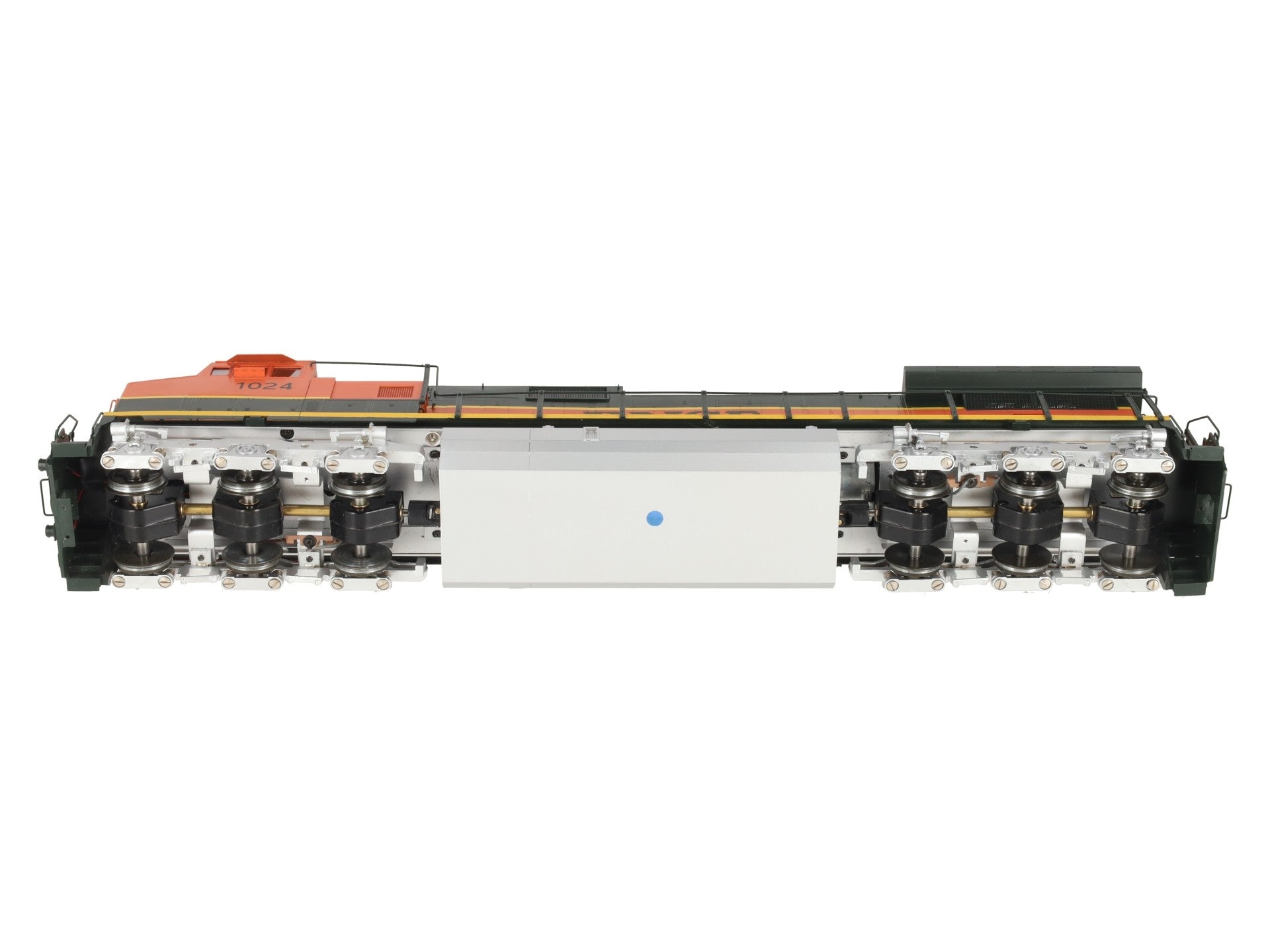 Sunset Models O BRASS BNSF GE C44-9W Diesel Locomotive #1024 - 2 Rail EX/Box