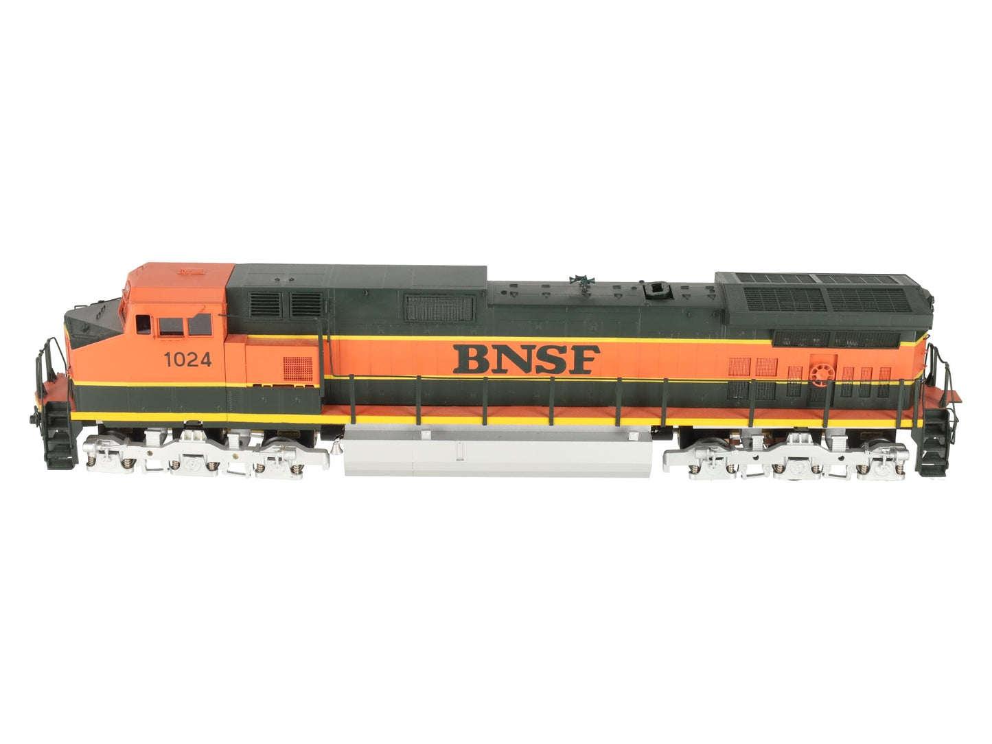 Sunset Models O BRASS BNSF GE C44-9W Diesel Locomotive #1024 - 2 Rail EX/Box