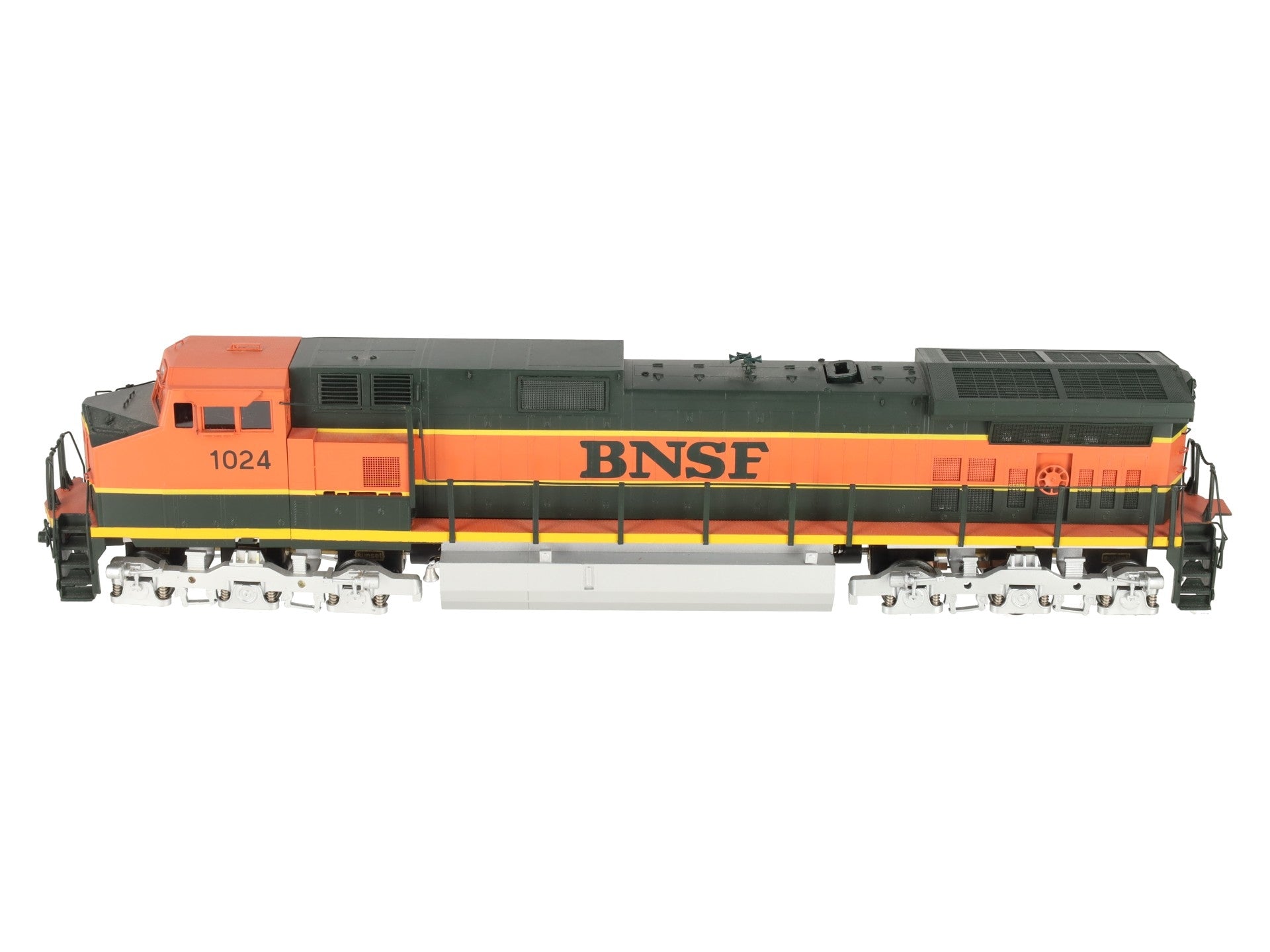 Sunset Models O BRASS BNSF GE C44-9W Diesel Locomotive #1024 - 2 Rail EX/Box