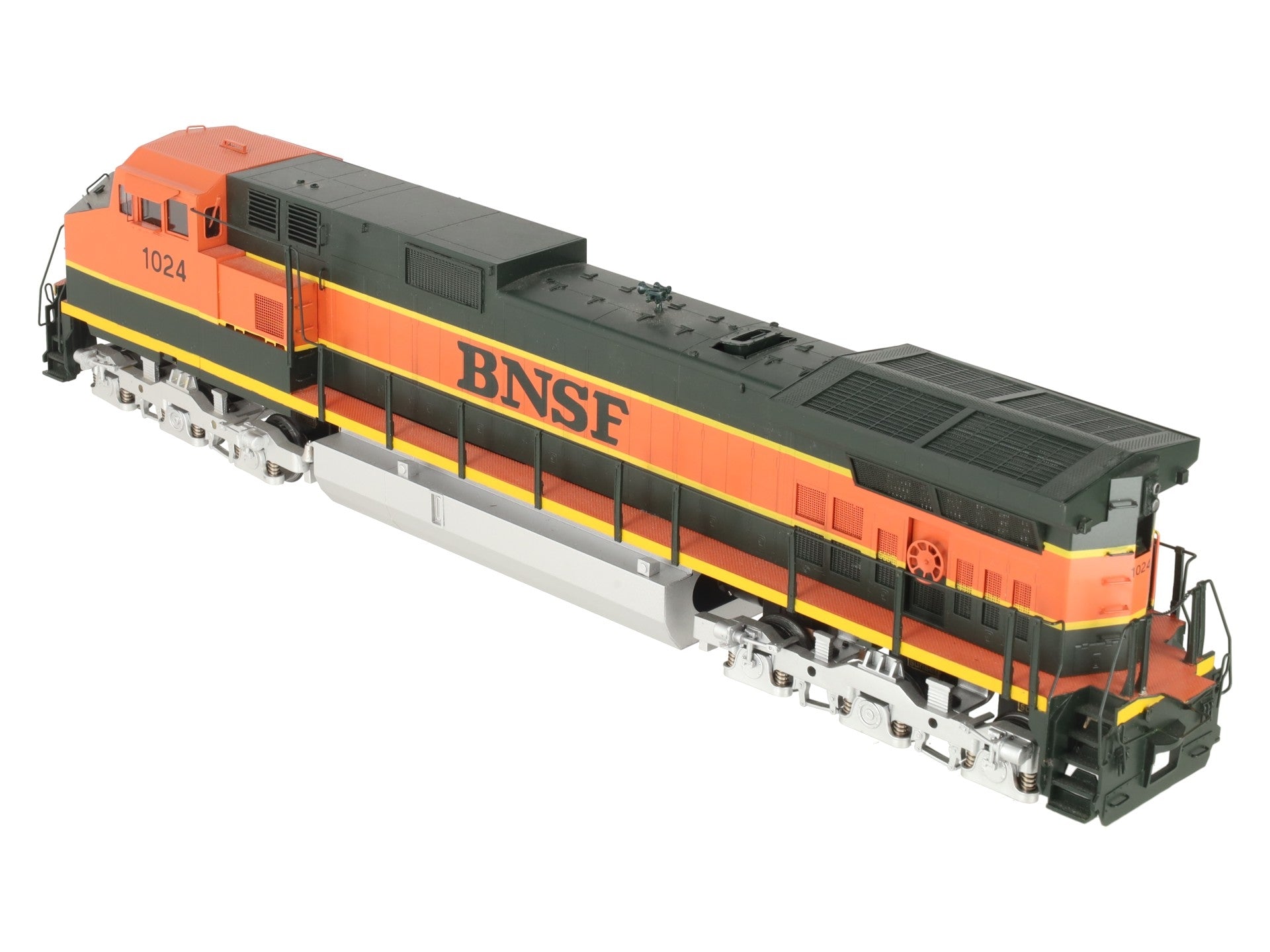 Sunset Models O BRASS BNSF GE C44-9W Diesel Locomotive #1024 - 2 Rail EX/Box