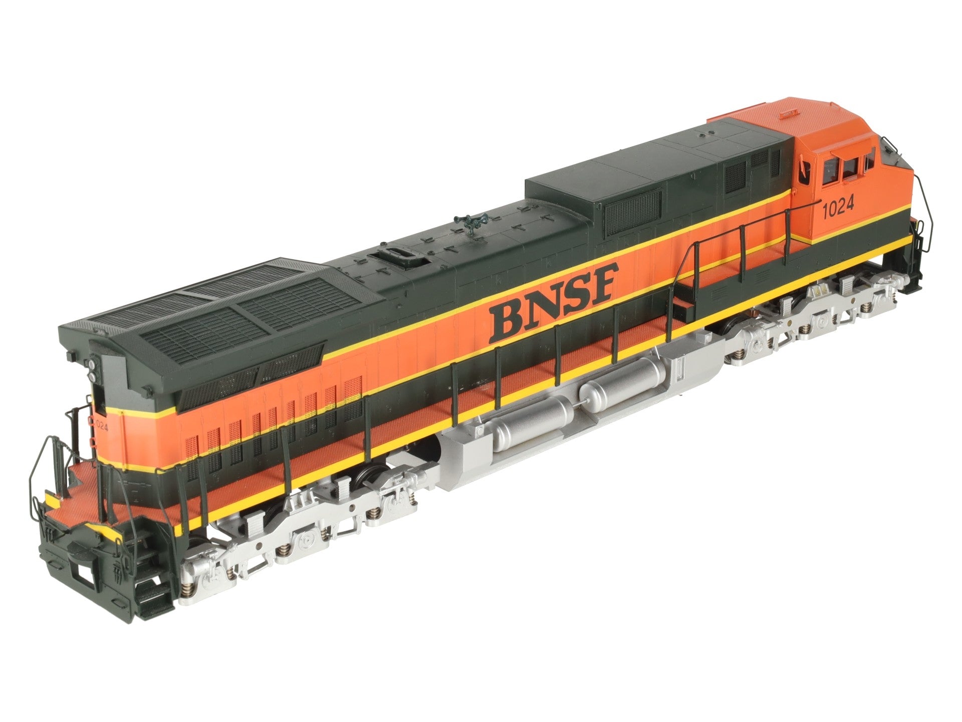 Sunset Models O BRASS BNSF GE C44-9W Diesel Locomotive #1024 - 2 Rail EX/Box