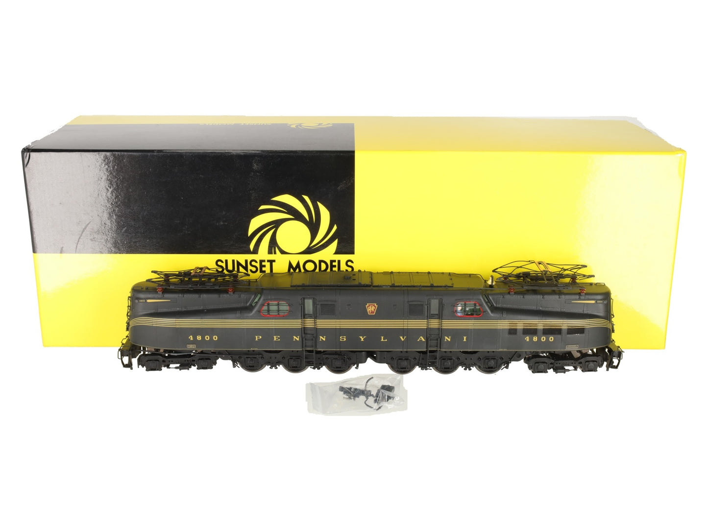Sunset Models O Brass Pennsylvania RR GG-1 Electric Locomotive "Loewy" (2-Rail) EX/Box