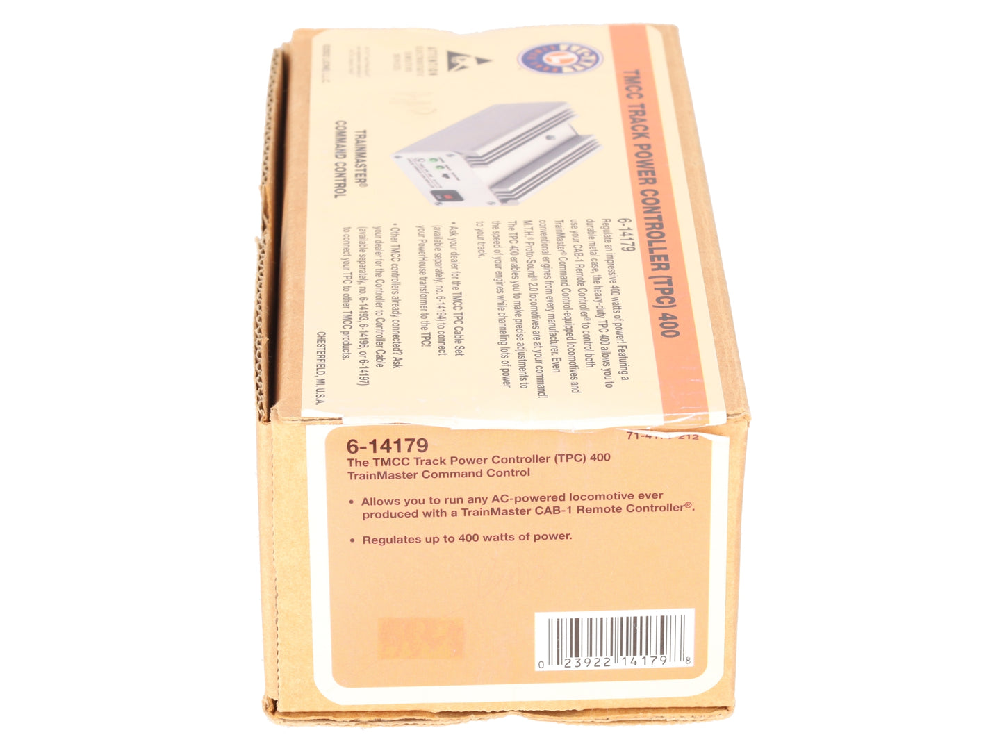 Lionel 6-14179 O TMCC TPC 400 Track Power Controller EX/Box