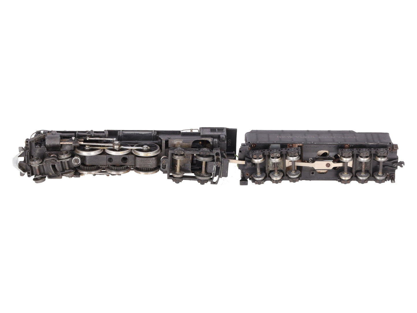 Lionel 004 New York Central OO 4-6-4 Hudson Steam Locomotive & Tender VG