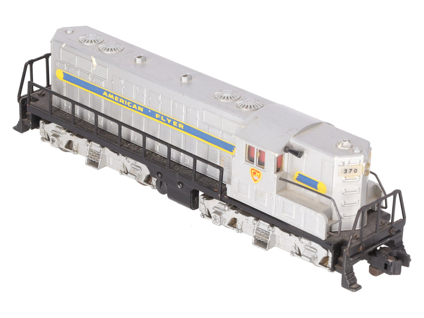 American Flyer 370 Vintage S American Flyer GM GP7 Powered Diesel Locomotive VG/Box